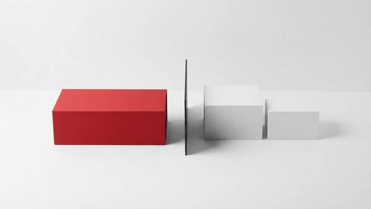 Limiting access to selected pages Red box set apart from white blocks to represent hidden pages and selected access