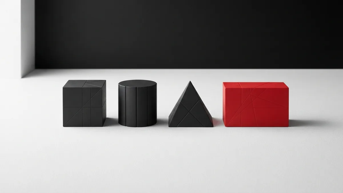 Three ways to add PHP Geometric graphite blocks and a crimson block showing WordPress code paths