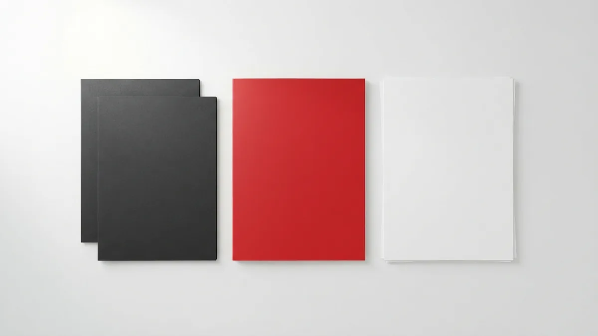 Plan the migration with care Graphite folders and a crimson red folder represent planning a website migration