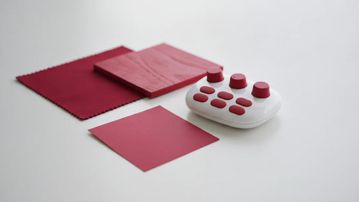 Color palette and controls symbolizing icon styling and alignment