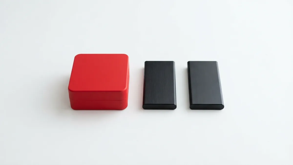 Ways to move a WordPress site Red storage box beside dark drives representing WordPress migration methods