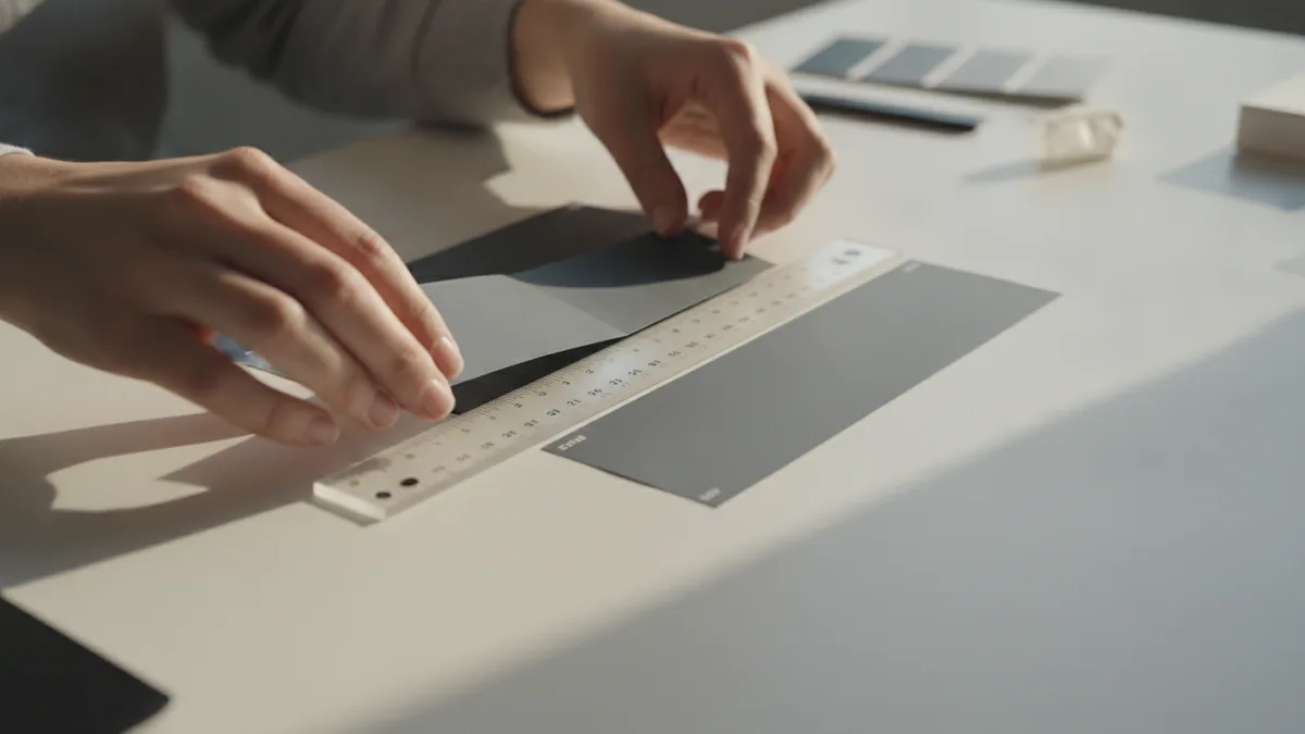 Designer adjusting color swatches to match a WordPress theme style direction