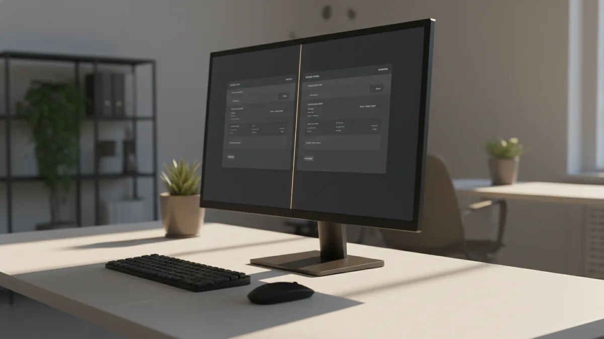 Staging as a safe clone A monitor setup showing a safe staging area separate from production