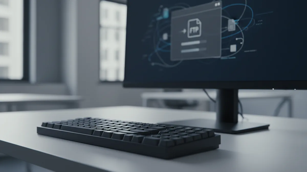 Preparing manual file updates with careful control using FTP or tools