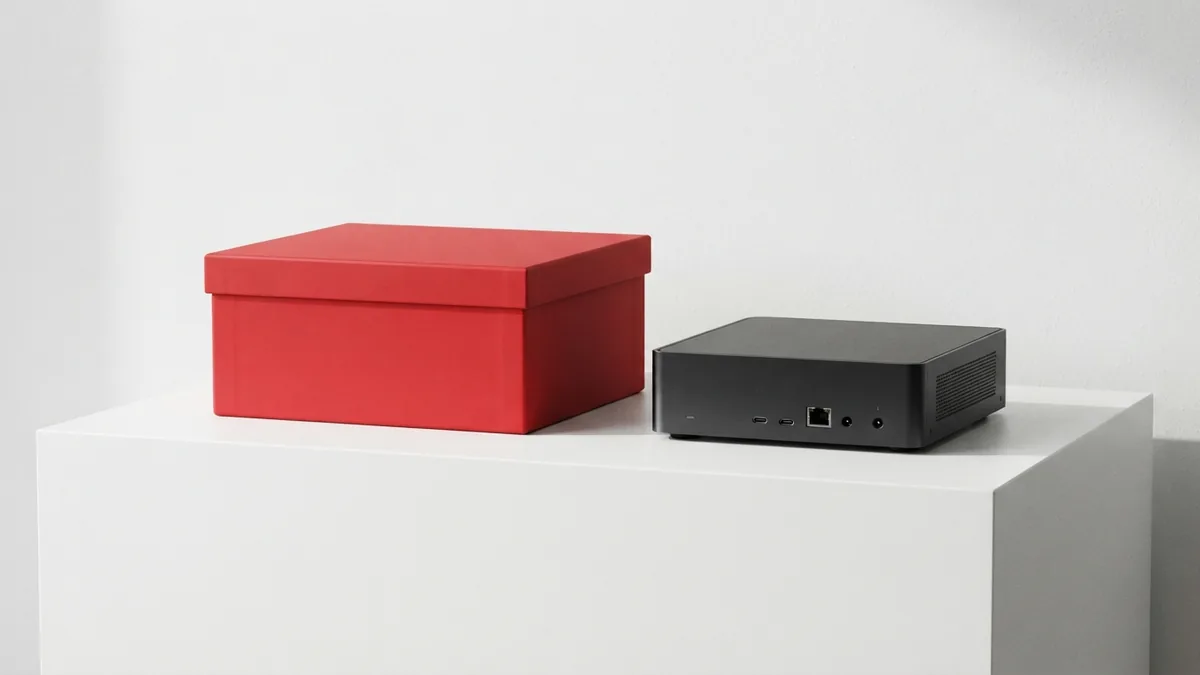 Graphite server unit and crimson storage box representing database setup